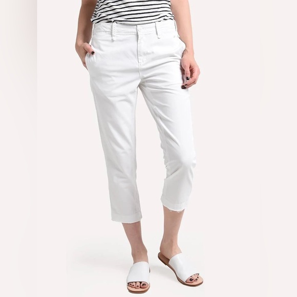 G1 Goods Coastal Linen Capri Pants - Picture 1 of 11